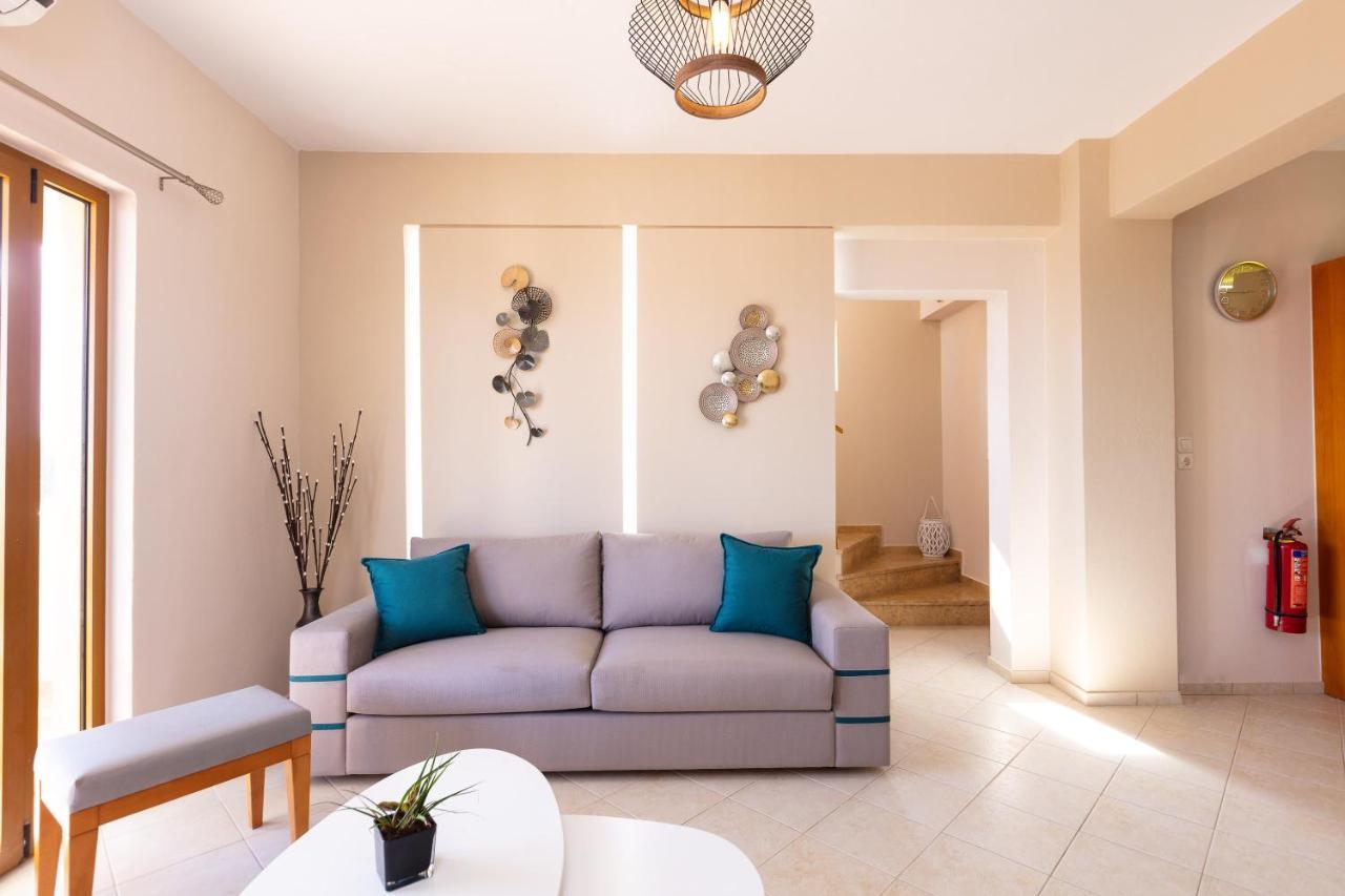 Maroulas Villas Ioanna & Stavros, Private Pools, Bbq & Seaview, By Thinkvilla Zewnętrze zdjęcie