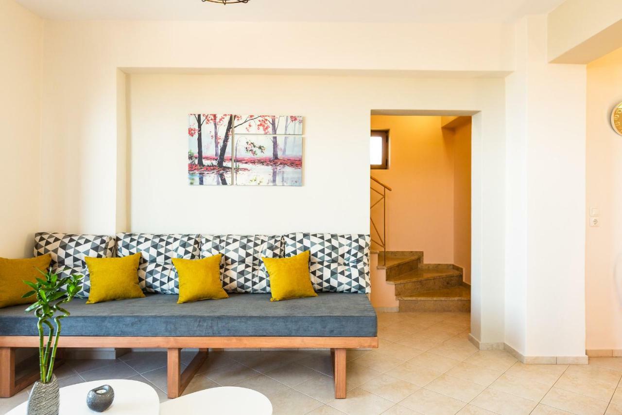 Maroulas Villas Ioanna & Stavros, Private Pools, Bbq & Seaview, By Thinkvilla Zewnętrze zdjęcie