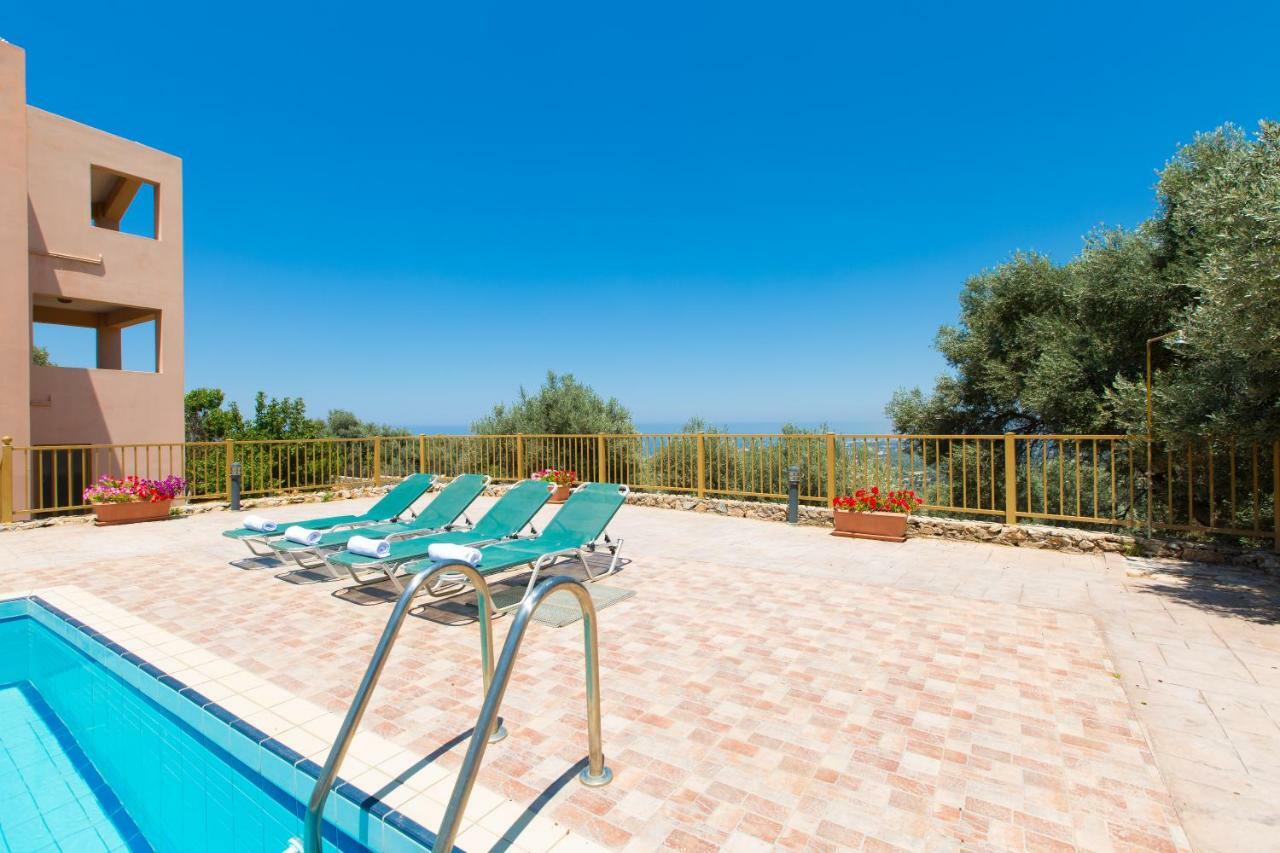 Maroulas Villas Ioanna & Stavros, Private Pools, Bbq & Seaview, By Thinkvilla Zewnętrze zdjęcie
